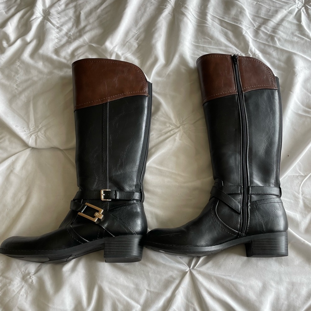 Liz Claiborne saddle boots